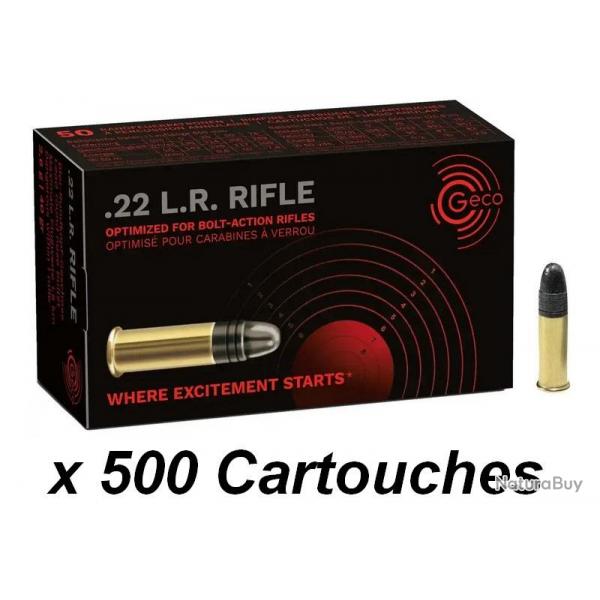 Munitions 22Lr Geco Rifle /500