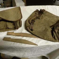 SAC A DOS MUSETTE ARMEE FRANCAISE WW2