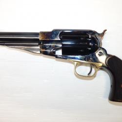 Revoler Pietta Remington 1858 New Model Army Sheriff Cal.44PN Acier Jaspé Crosse Quadrillée