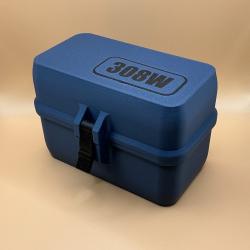 Boîte de stockage / transport de munitions 308W bleue