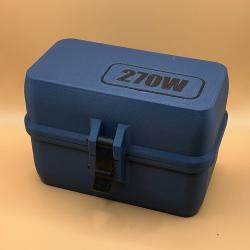 Boîte de stockage / transport de munitions 270W bleue