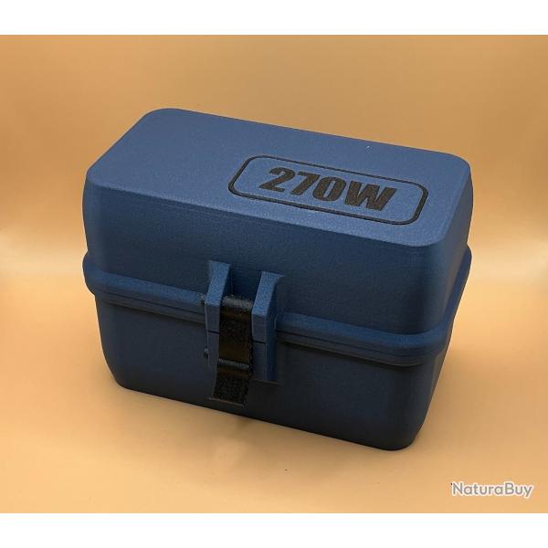 Bote de stockage / transport de munitions 270W bleue