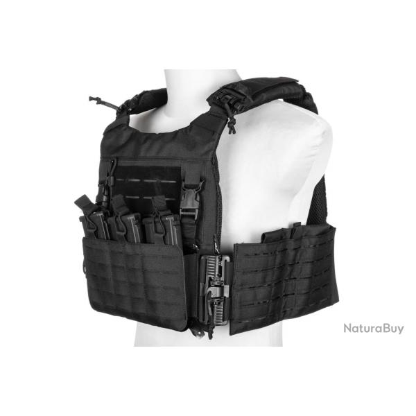VESTE PLATE CARRIER QR NOIRE