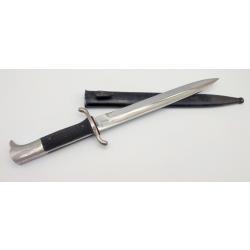 Baïonnette allemande KS98 Feuerwehr - E. Pack & Söhne Solingen - Avec fourreau