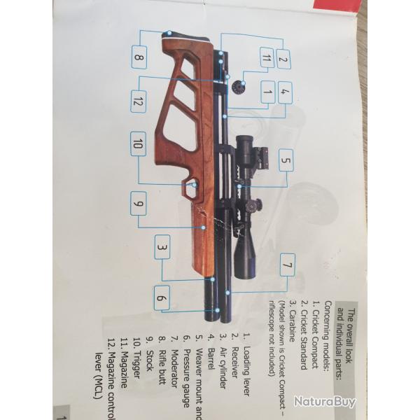 Kalibrgun cricket 4.5 mm
