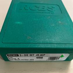 Outils RCBS 45 ACP  Carbure