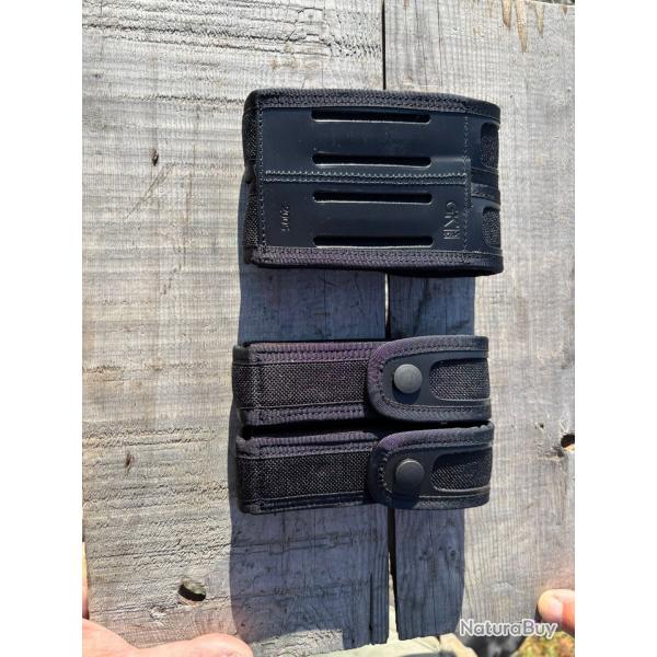 porte chargeur double gendarmerie, G1, beretta 92, Glock, Sig, etc