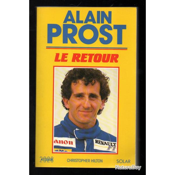 alain prost le retour de christopher hilton f1, formule 1