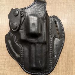 Holster GK - Cuir - Revolver taille K & L