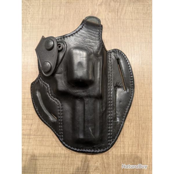 Holster GK - Cuir - Revolver taille K & L