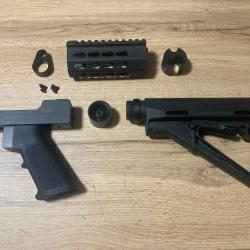 Kit de carrosserie tactique en aluminium pour Artemis CP2 et PP800, sans impression 3D!
