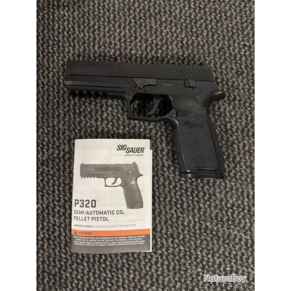 Pistolet semi-automatique CO2 Sig Sauer P320
