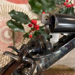 Exceptionnel juxtaposé artisanal français « Maison Berthelon »  Cal. 16/65  Très belle arme.