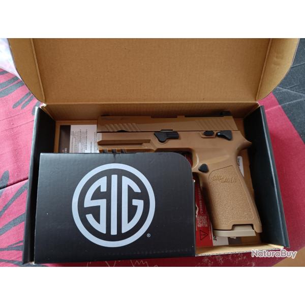 Sig Sauer P320 M18 PROFORCE FDE VFC Gaz