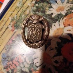 Insigne 506 ème régiment de chars de combat