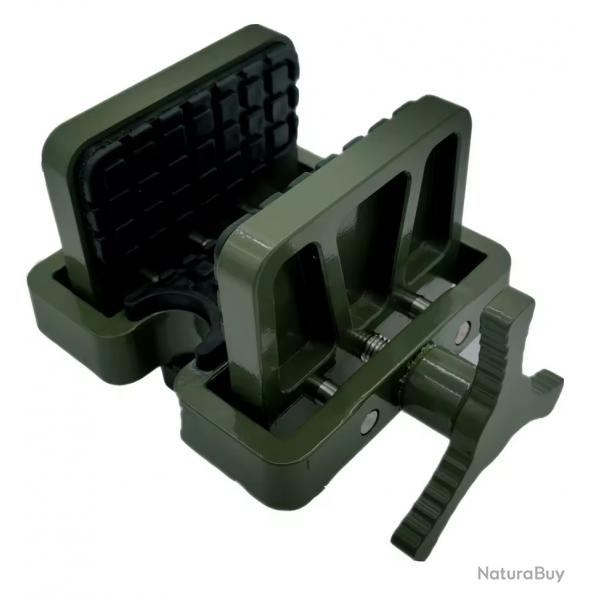 Adaptateur de montage pour trpied - Pince de serrage arme longue (Vert)