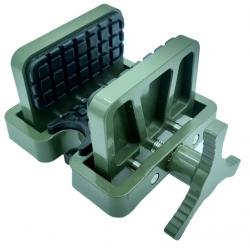 Adaptateur de montage pour trépied - Pince de serrage arme longue (Vert) (2)