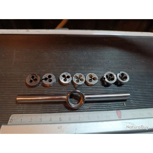 Micro filire et porte filire professionnelle imprial et mtrique horlogerie lunette de tir etc