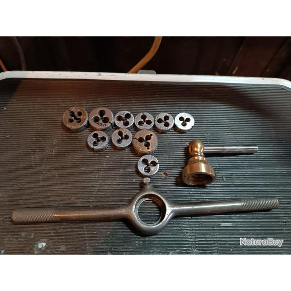 Jeu De Tarauds Et Filières Wiru – Fabrication Allemande (2BA à 10BA) – Neuf