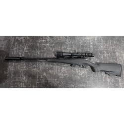 carabine 22LR + lunette 4-16*42 + silencieux SAK