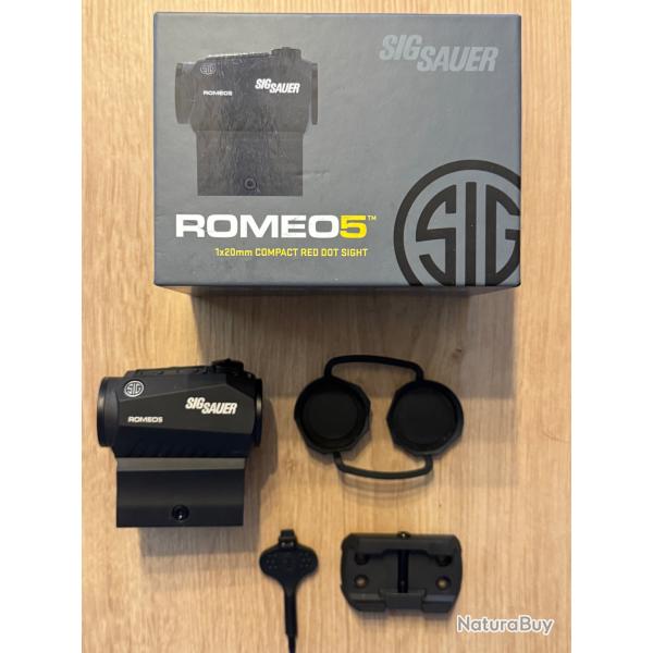 Point rouge SIG Sauer ROMEO 5 1 x 20 mm.