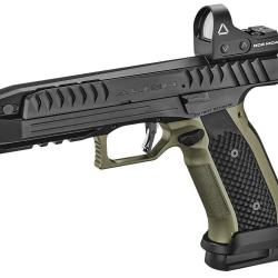 Déstockage ! Pistolet Laugo Arms Alien KIT Performance Cal.9X19 deux glissières et point rouge