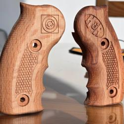 Plaquettes bois Harrington & Richardson Premier 22