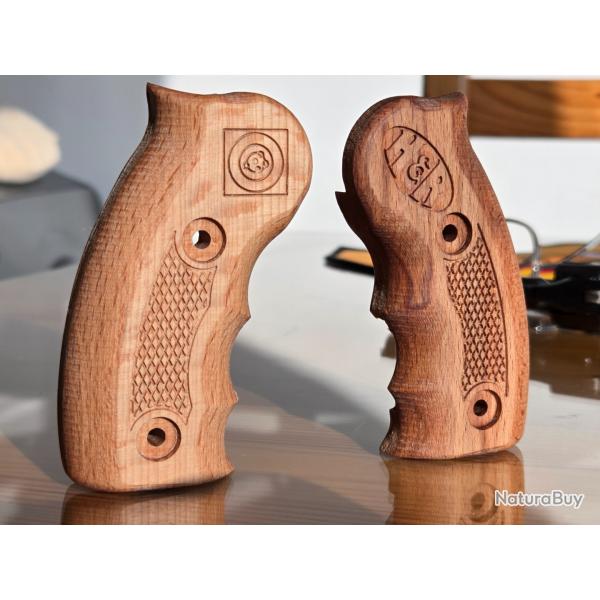 Plaquettes bois Harrington & Richardson Premier 22