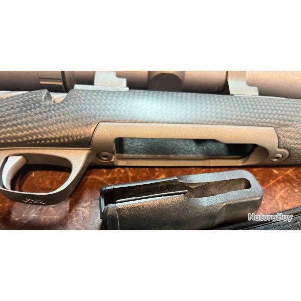 SUPER OCCASION BROWNING X-BOLT PRO CARBONE + KITE 3-12x50 + MODERATEUR DE SON CALIBRE 30-06