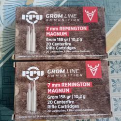 Balles ppu grom 7 mm rem mag