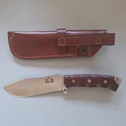 Couteau fixe CDS bushcraft