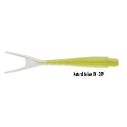 Leurre Souple Delalande Zand Finess 18cm 389 - Natural Jaune UV