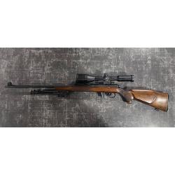 Unique T Dioptra cal .22lr + bi pied + lunette hawke