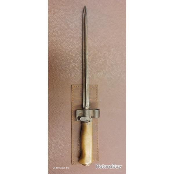 BAÏONNETTE MLE 1886 DU FUSIL LEBEL:80 EUROS