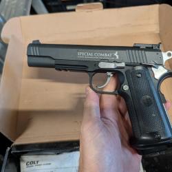 Colt Special Combat Extreme ? Umarex ? Réplique CO? 4,5 mm BB acier ? Très bon état