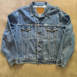 VESTE JEANS LEVI STRAUSS VINTAGE USACOWBOY WESTERN