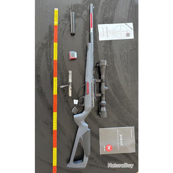 XPERT 22Lr WINCHESTER - Lunette 3-9 x 40 + silencieux ultra leger