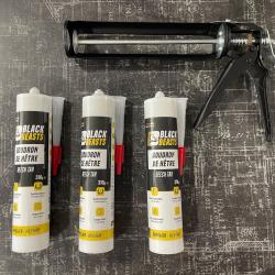 Goudron de Hêtre BLACK BEATS 3 cartouches 310gr + pistolet offert