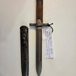 Baionnette Italie Mle 1938 lame fixe