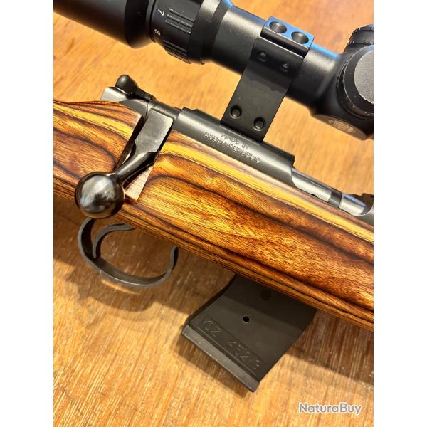 CZ 455 thumbhole tout quip lunette silencieux