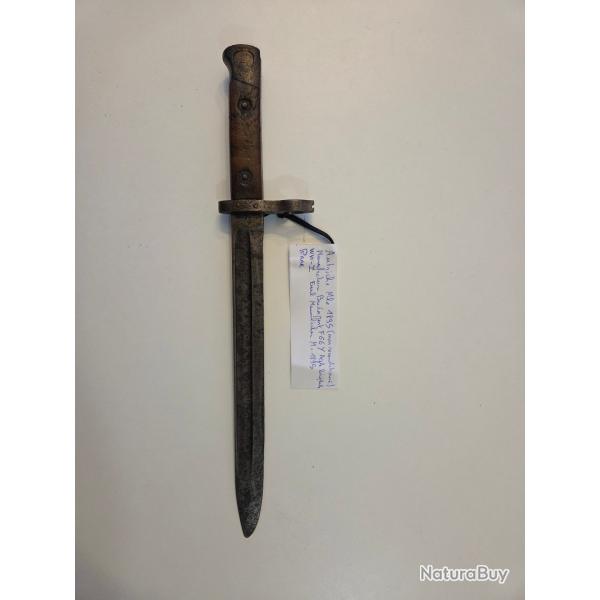 Baionnette Autriche Mle 1895 (non reconditionne)