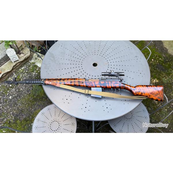 Tokarev svt-40 + montage sniper/lunette PU 3,5x original