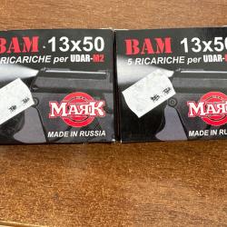 Munitions BAM 13x50 pour UDAR-M2