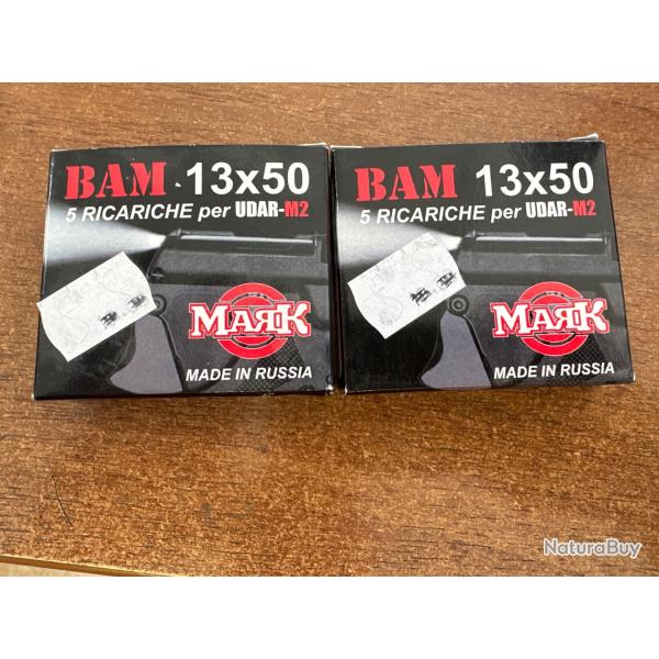Munitions BAM 13x50 pour UDAR-M2
