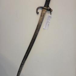 Baionnette sabre Danemark Mle 1867