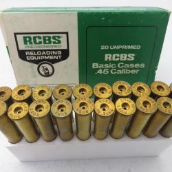 20 DOUILLES RCBS 45 BASIC