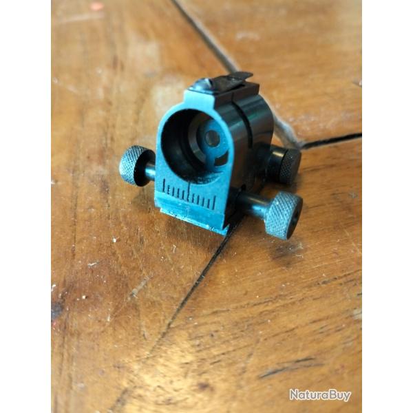 Guidon  inserts avec rglage latrale par visse micromtrique et niveau, pedersoli