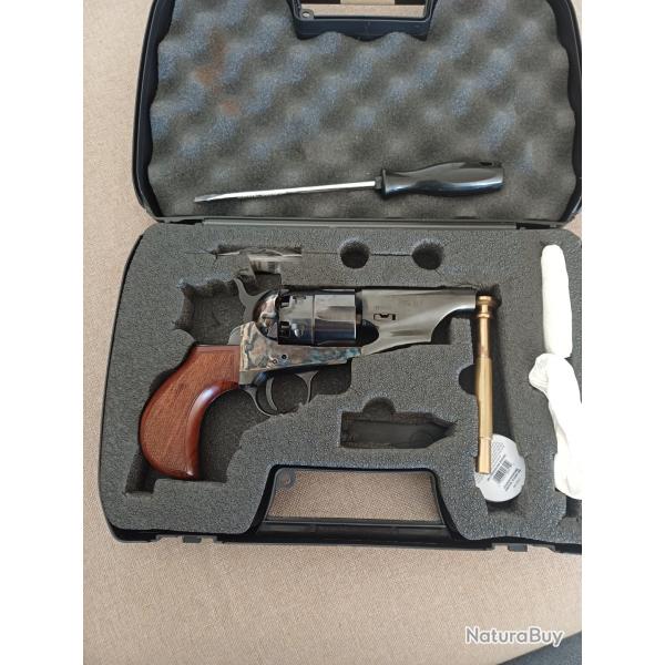 KIT COMPLET PRET AU TIR Revolver  Poudre Noire Pietta 1862 Police Snubnose cal.44