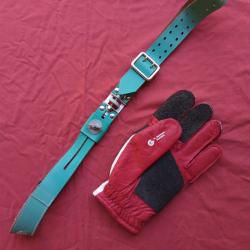 Bretelle de tir SAUER + gant de tir GEHMANN pour tireur droitier