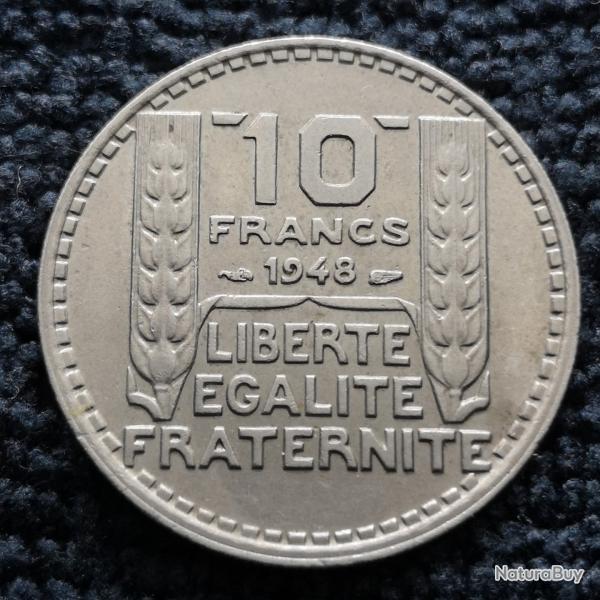 Monnaie France - 1948 - 10 francs Turin petite tte (Grade : TTB) - ref N1146